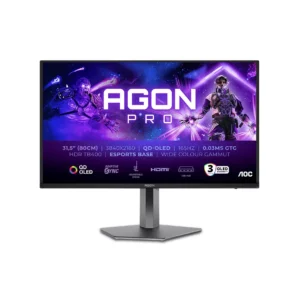AOC AGON PRO AG326UD 4K Ultra HD 32" Quantum Dot OLED Gaming Monitor - Black