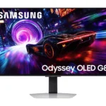 SAMSUNG Odyssey G8 LS32FG810SUXXU 4K Ultra HD 32" QD-OLED Smart Gaming Monitor - Silver