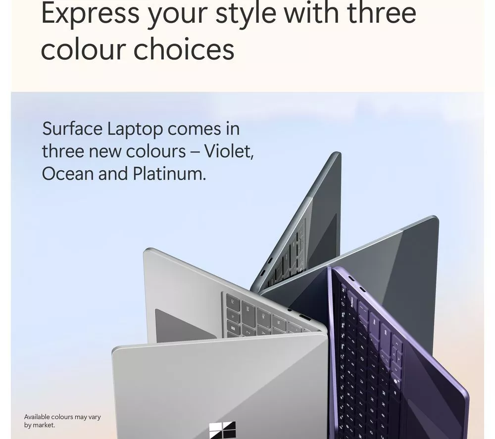 MICROSOFT 13" Surface Laptop, Copilot+ PC - Snapdragon X Plus, 512 GB SSD, Purple - Image 9