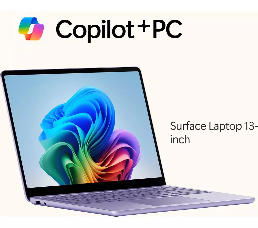 MICROSOFT 13" Surface Laptop, Copilot+ PC - Snapdragon X Plus, 512 GB SSD, Purple - Image 26