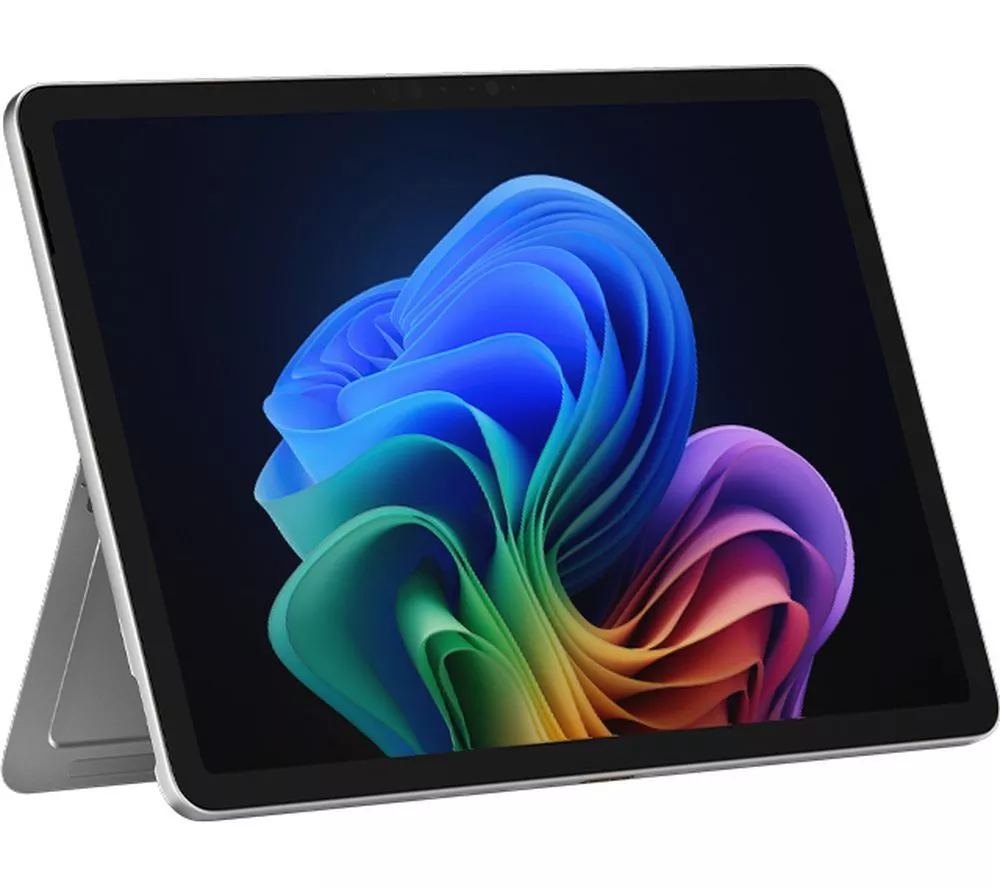 MICROSOFT 12" Surface Pro, Copilot+ PC - Snapdragon X Plus, 256 GB SSD, Platinum