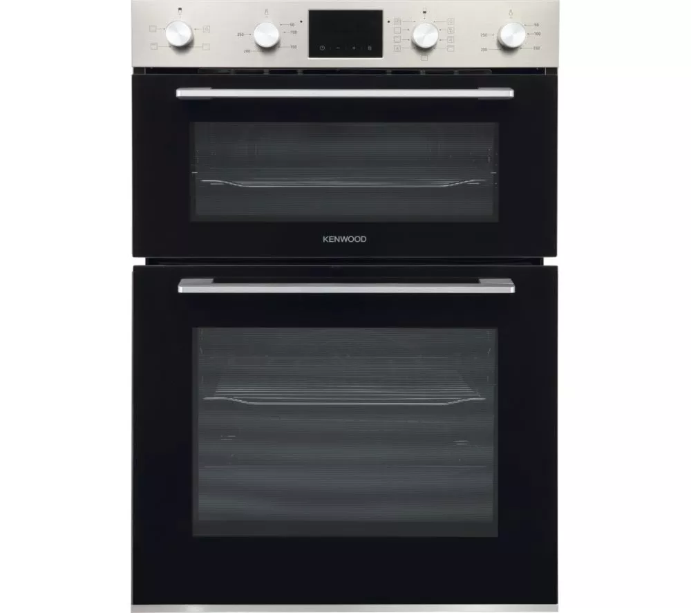 KENWOOD KBIDOX25 Electric Built-in Double Oven - Black & Stainless Steel