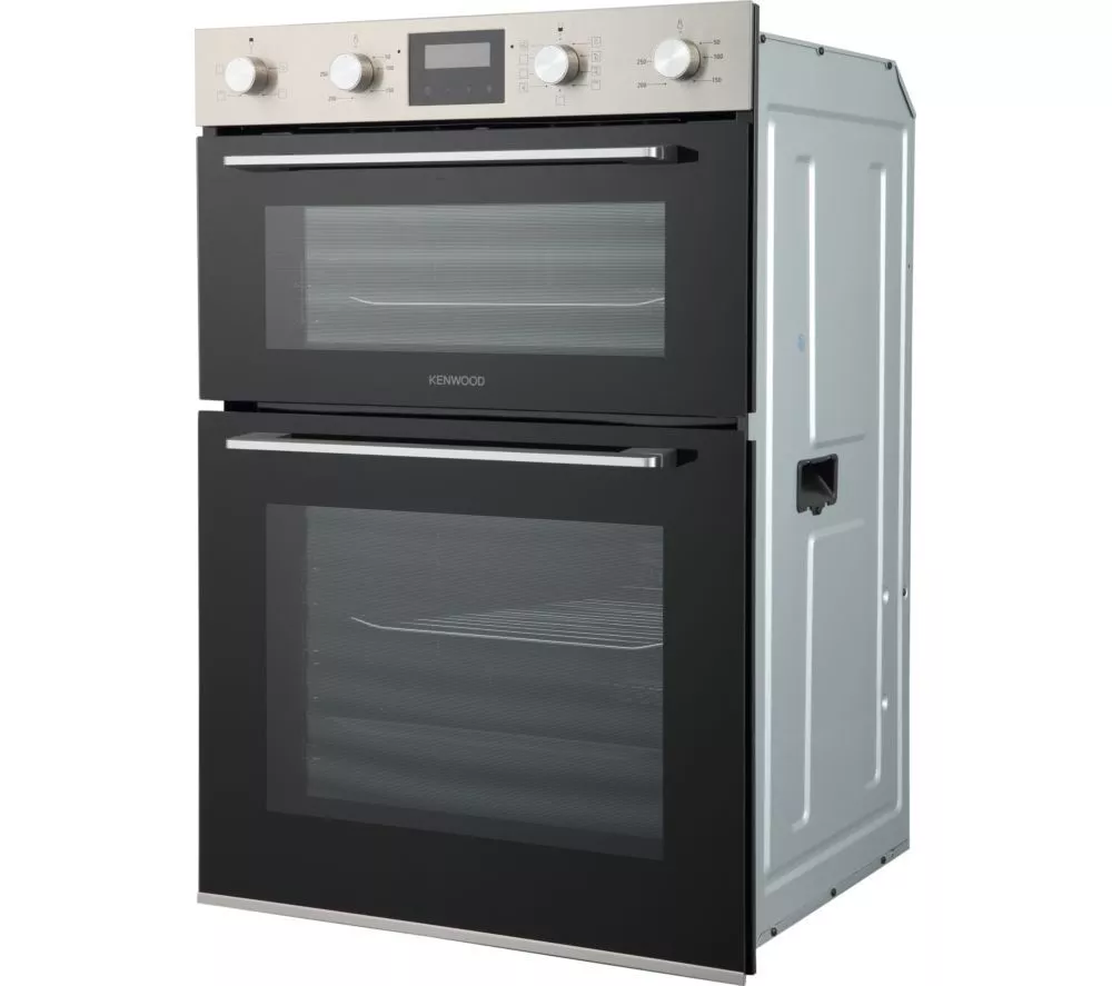 KENWOOD KBIDOX25 Electric Built-in Double Oven - Black & Stainless Steel - Image 3
