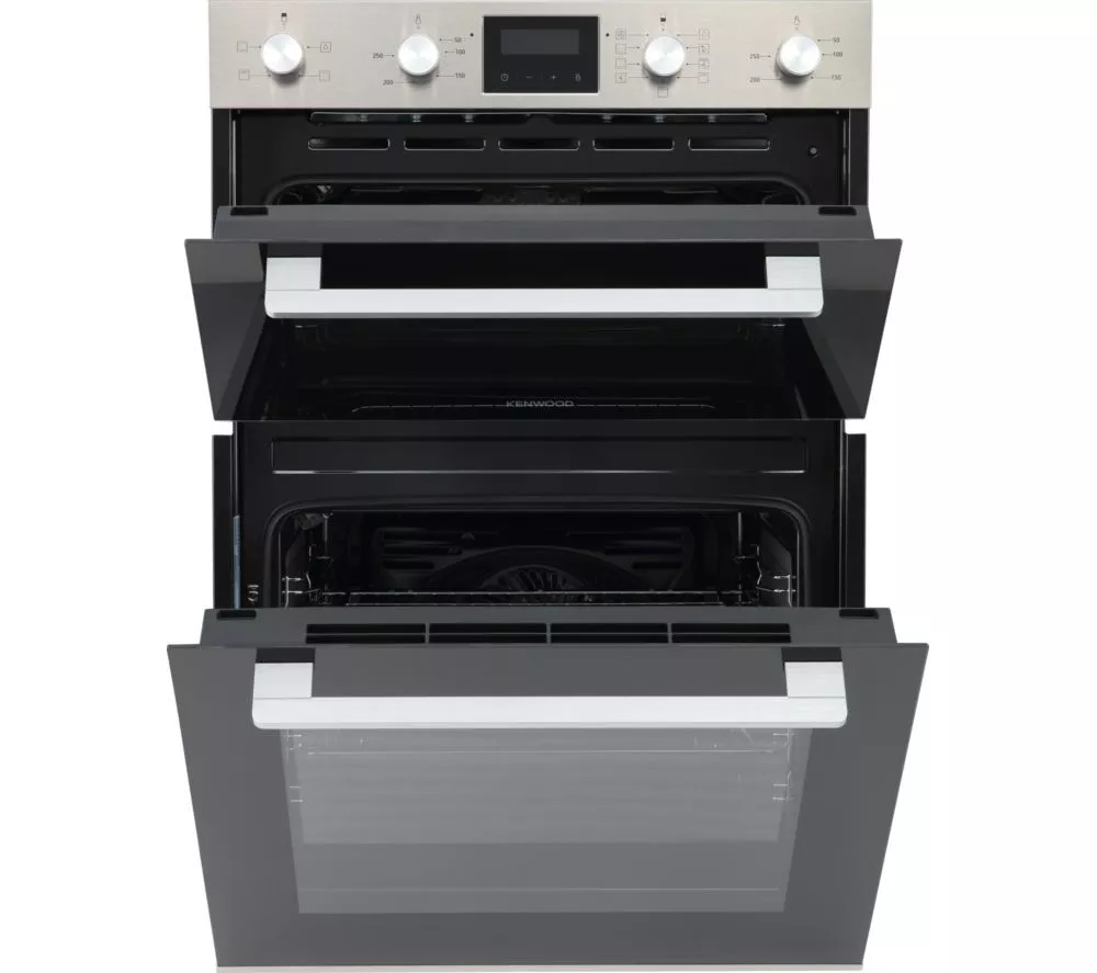 KENWOOD KBIDOX25 Electric Built-in Double Oven - Black & Stainless Steel - Image 5