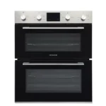 KENWOOD KBUDOX25 Electric Built-under Double Oven - Black & Stainless Steel