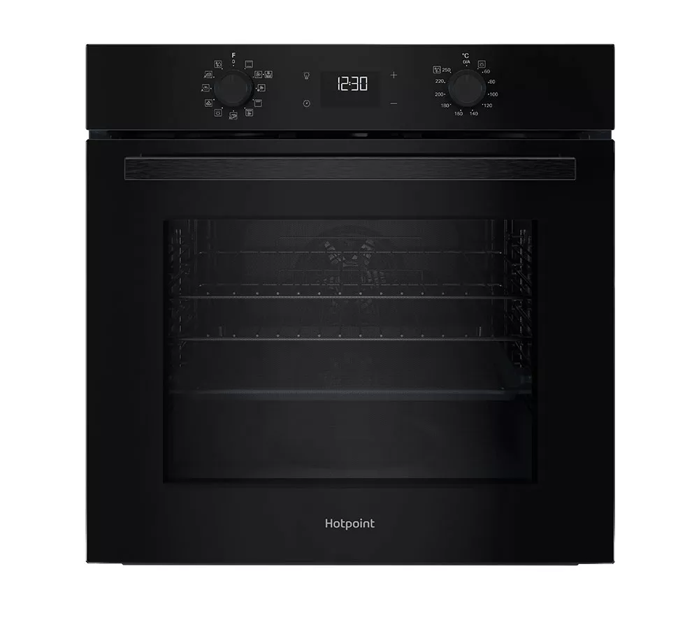 HOTPOINT Class 2 Multiflow HO 458H B UK Electric Oven - Black
