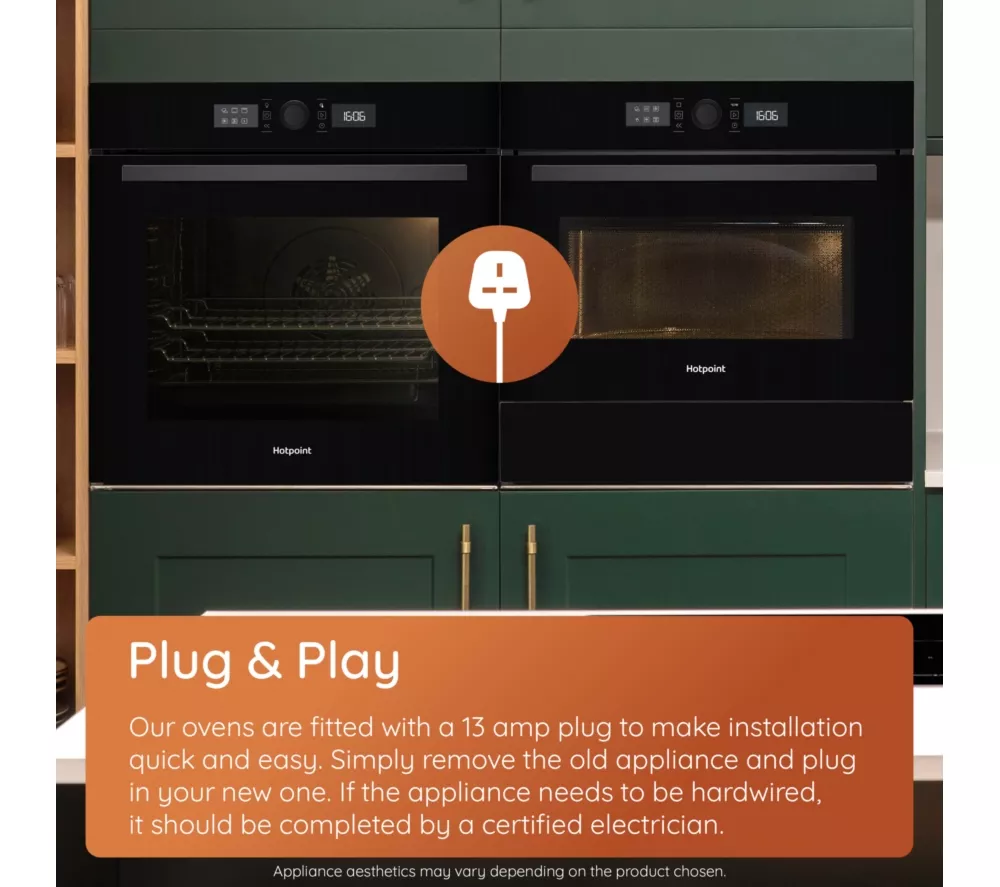 HOTPOINT Class 6 ActiveMultiflow HOI68CT0SXUK Electric Steam Oven - Stainless Steel