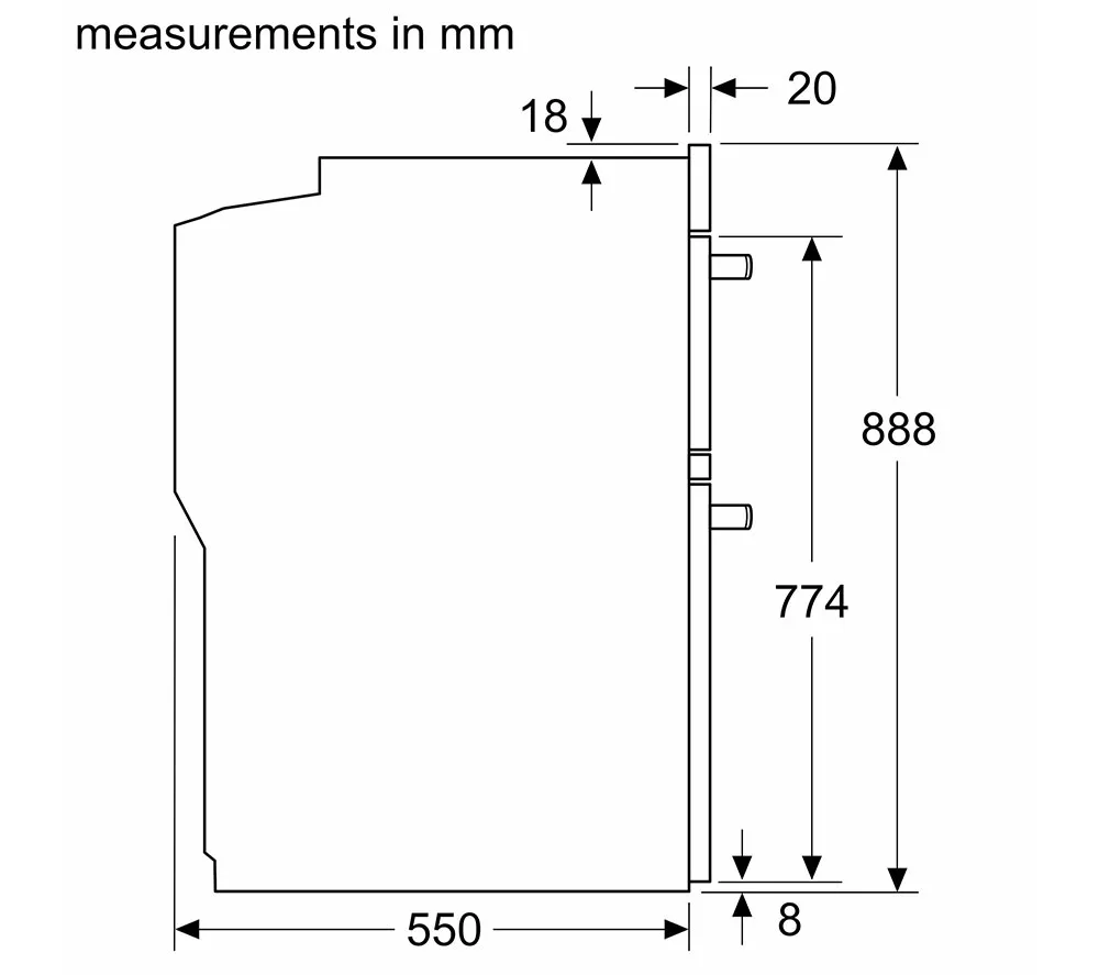 BOSCH Series 6 MBA578BS7B Electric Double Pyrolytic Smart Oven - Stainless Steel - Image 6