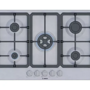 BOSCH Series 4 PGQ7B5K90 75 cm Gas Hob - Stainless Steel