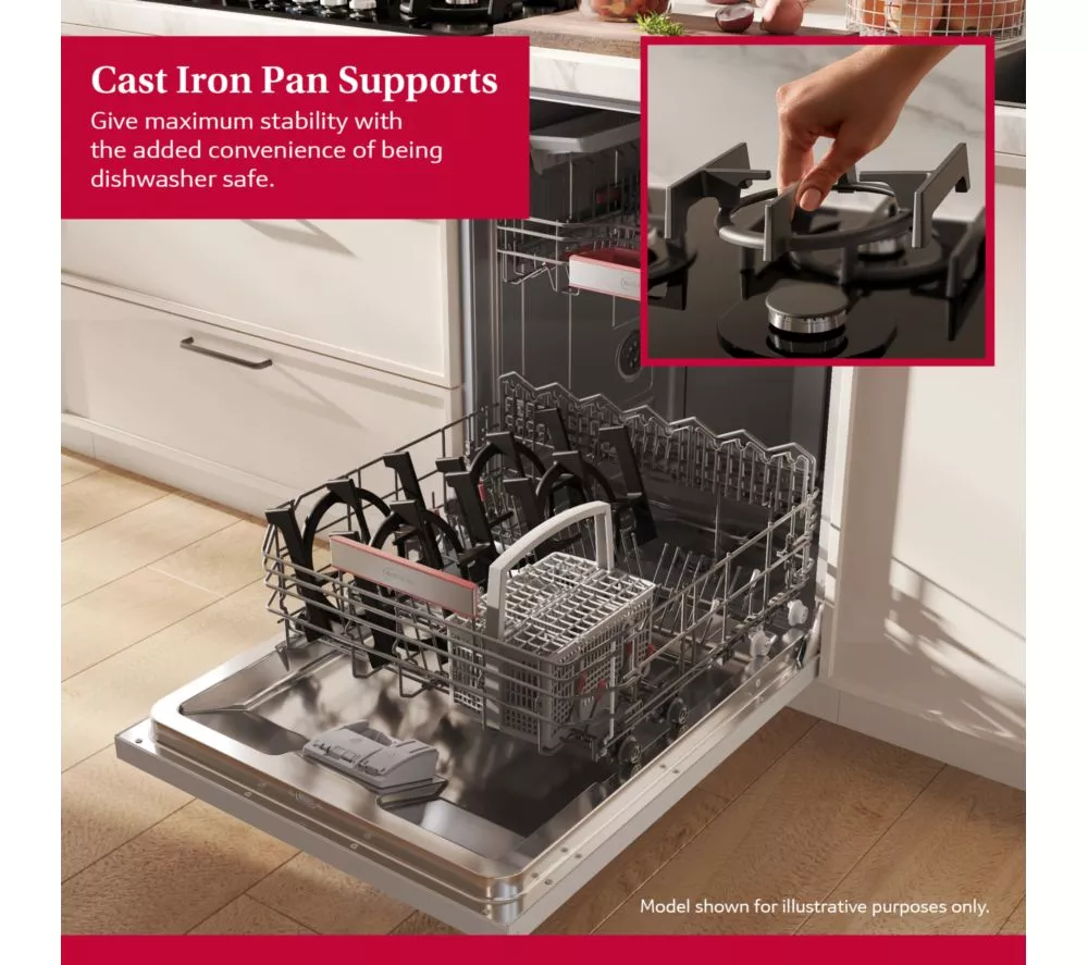 NEFF N90 T29RHS4S0 90 cm Gas Hob - Black - Image 6