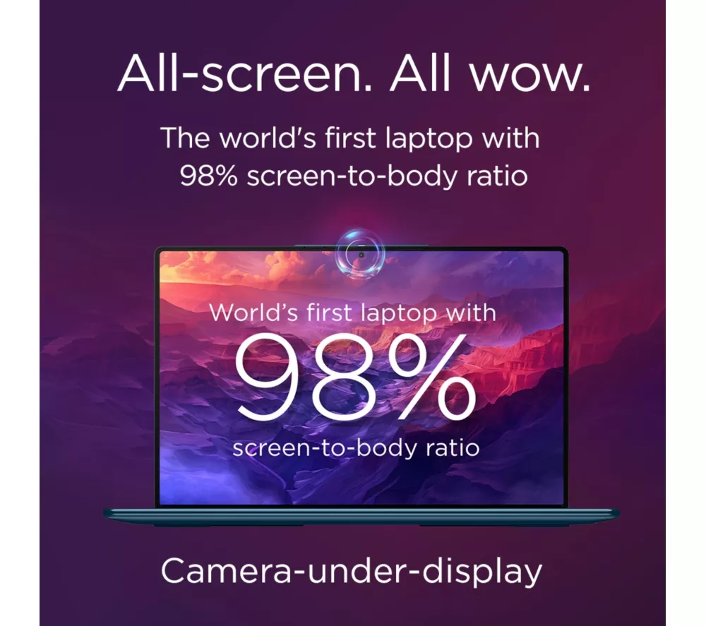 LENOVO Yoga Slim 9 14" Laptop, Copilot+ PC - Intel® Core™ Ultra 7, 1 TB SSD, Teal - Image 3