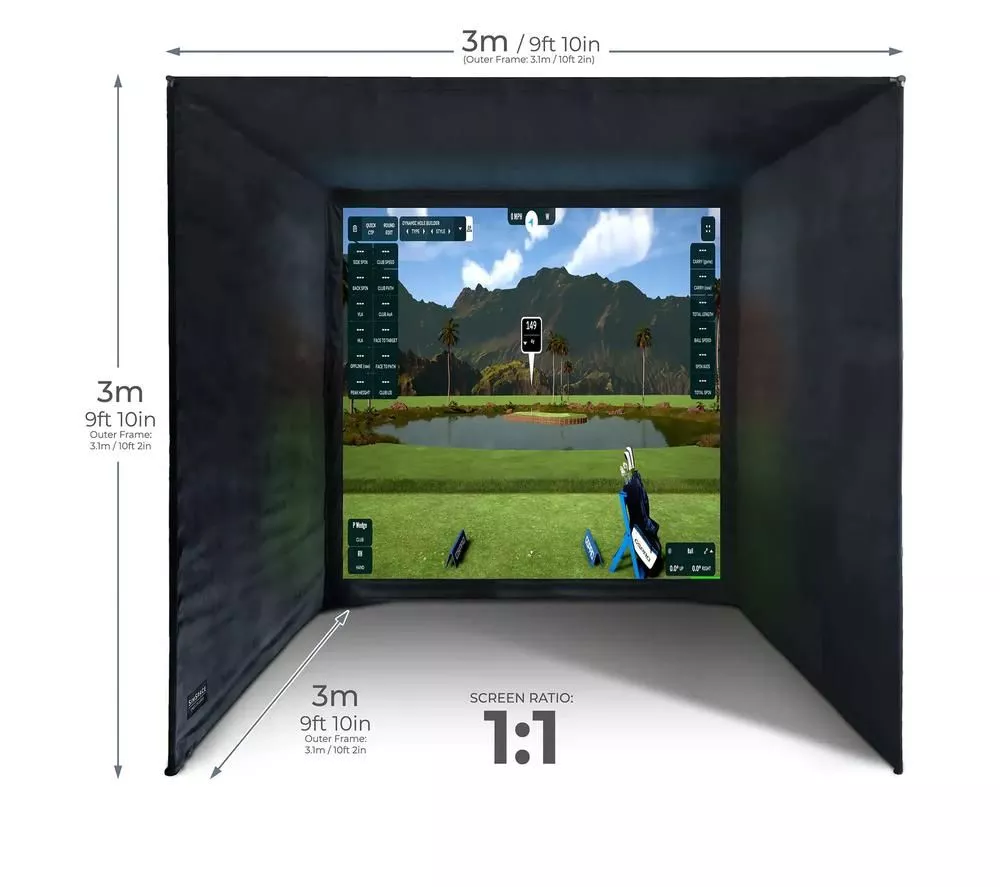 SIMSPACE SIM005 Golf Enclosure - 9 ft
