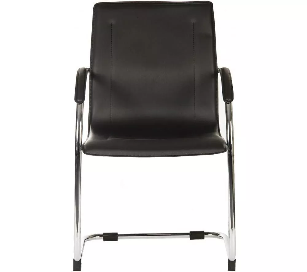 TEKNIK B9530 PVC Guest Chair - Black, Set of 5