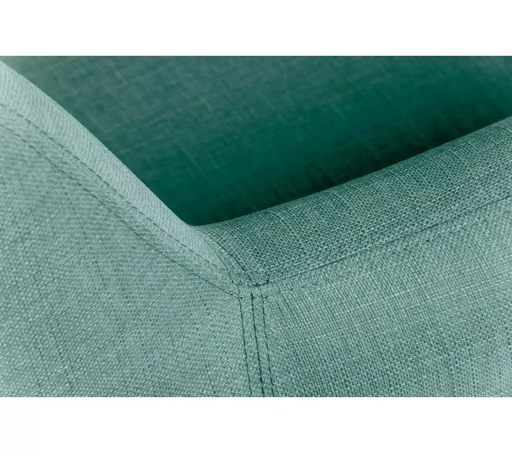 TEKNIK Skandi 2-Seater Fabric Sofa - Ocean Green