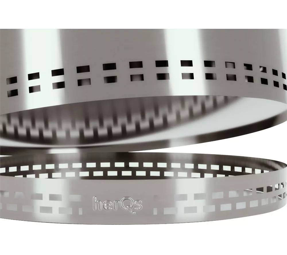HERQS Smokeless Chief Fire Pit - Silver - Image 5