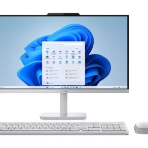 LENOVO A100 23.8" All-in-One PC - Intel® Core i3-N305, 512 GB SSD, Cloud Grey