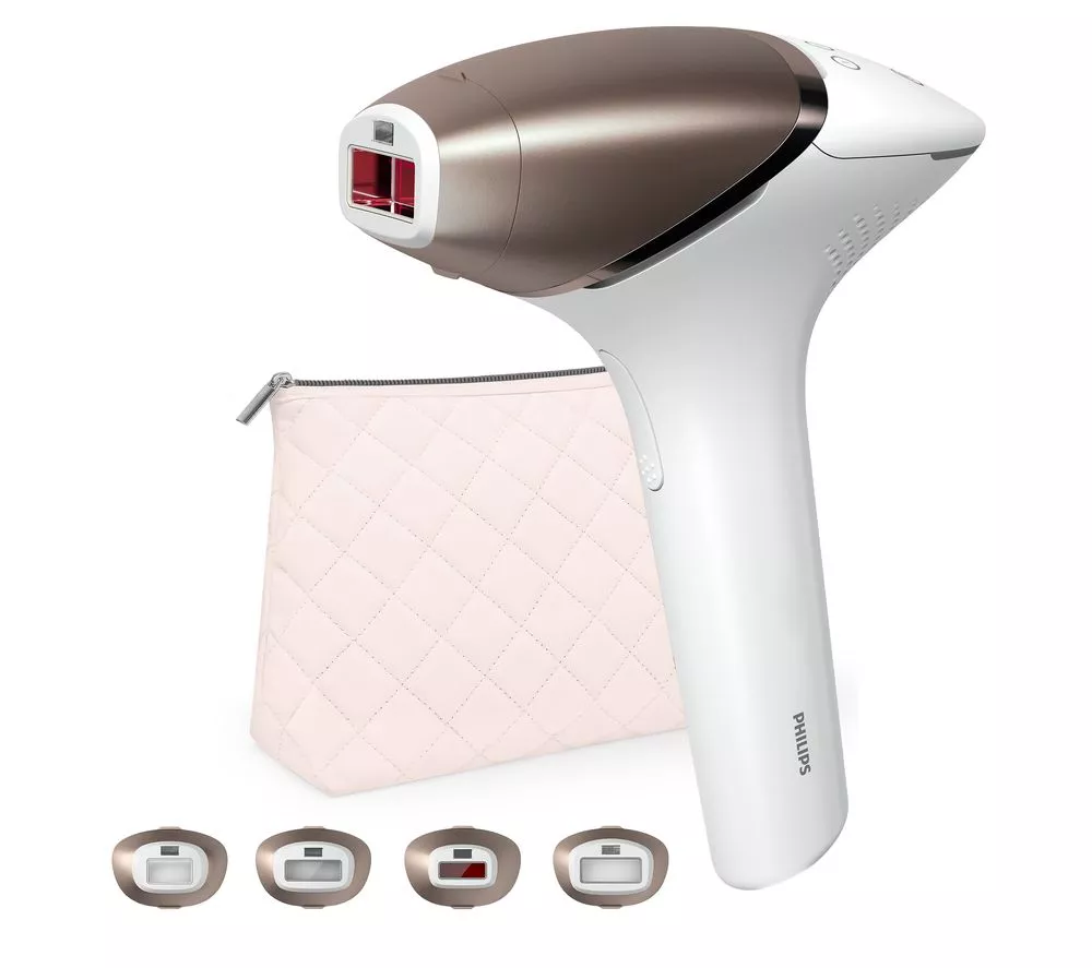PHILIPS Lumea 9000 Series BRI951/01 Cordless IPL Hair Removal System - White & Rose Gold