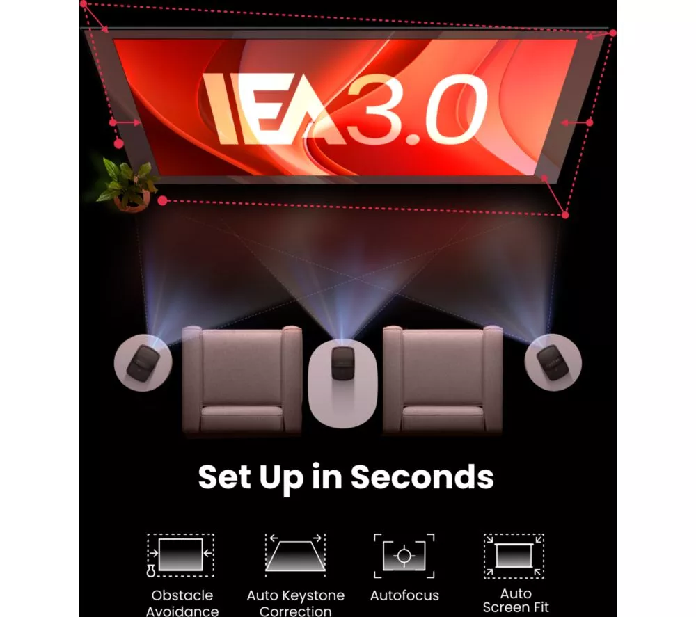 NEBULA Mars 3 Air Smart Full HD Portable Projector - Image 6