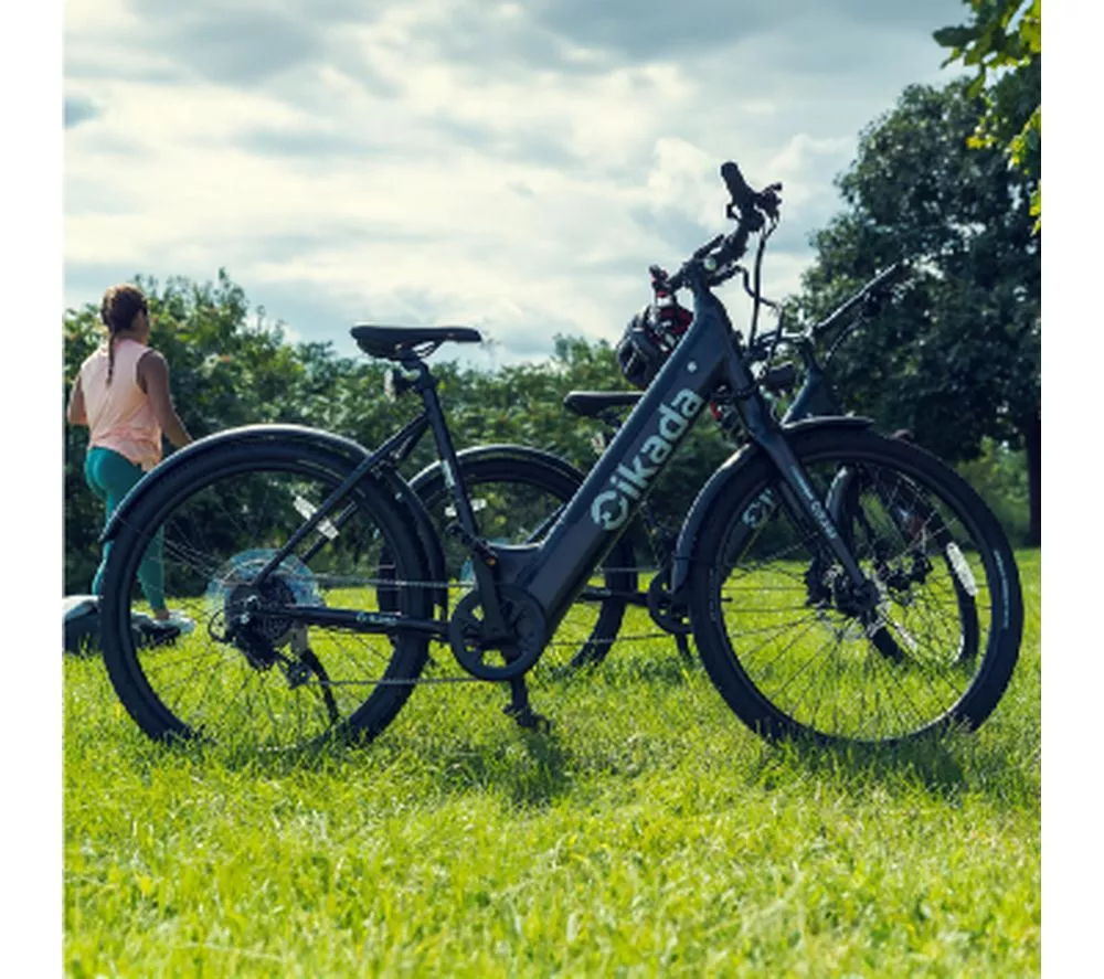 CIKADA City Electric Hybrid Bike - Black, Large - Image 8