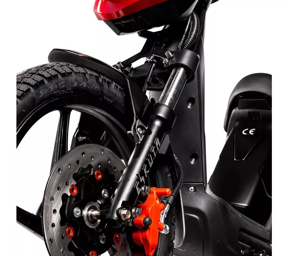 ESKUTA SX-250 Series 4 Cargo Electric Bike - Matte Black - Image 4