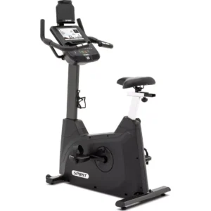 SPIRIT XBU55ENT Smart WiFi Upright Exercise Bike - Black
