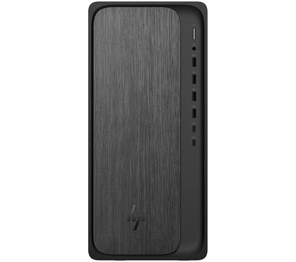 HP OmniDesk M02-0000na Desktop PC - AMD Ryzen 5, 512 GB SSD, Grey Wood