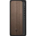 HP OmniDesk M03-0001na AI Desktop PC - Intel® Core™ Ultra 5, 1 TB SSD, Dark Wood
