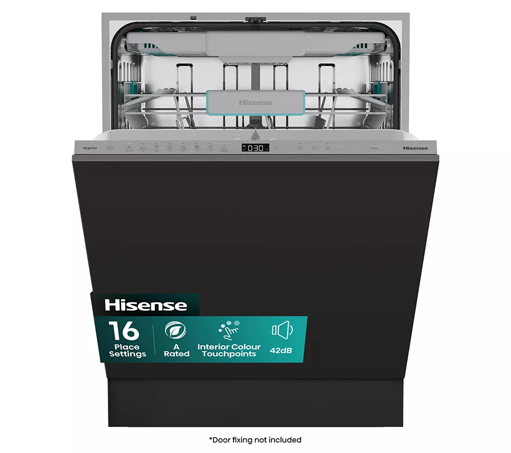 HISENSE HV673A60UK Full-size Fully Integrated WiFi-enabled Dishwasher
