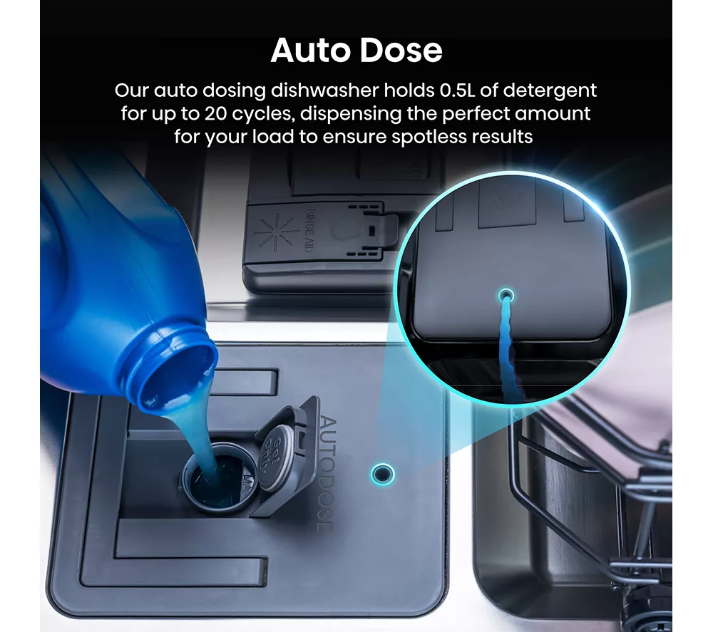 HISENSE UV Clean HV693A60UVADUK Full-size Fully Integrated WiFi-enabled Dishwasher