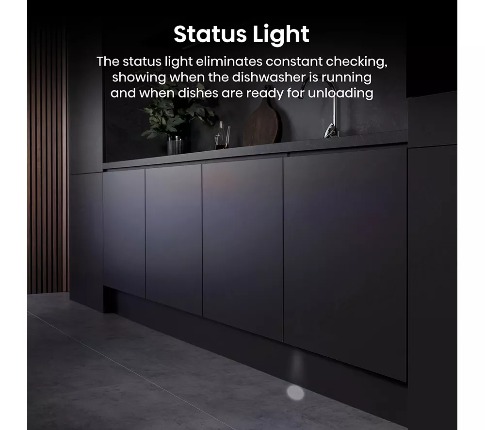 HISENSE UV Clean HV693A60UVADUK Full-size Fully Integrated WiFi-enabled Dishwasher