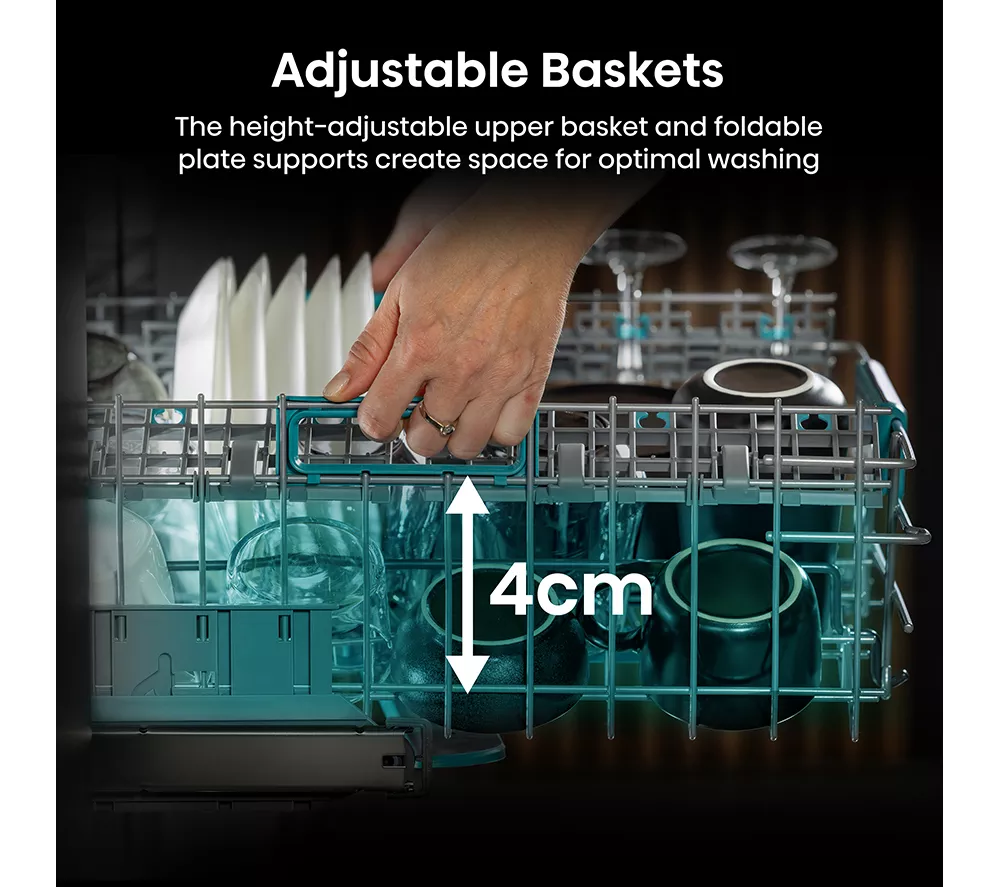 HISENSE UV Clean HV693A60UVADUK Full-size Fully Integrated WiFi-enabled Dishwasher