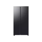 SAMSUNG Bespoke AI Series 7 SpaceMax RS70F67QCFEU American-Style Fridge Freezer - Black