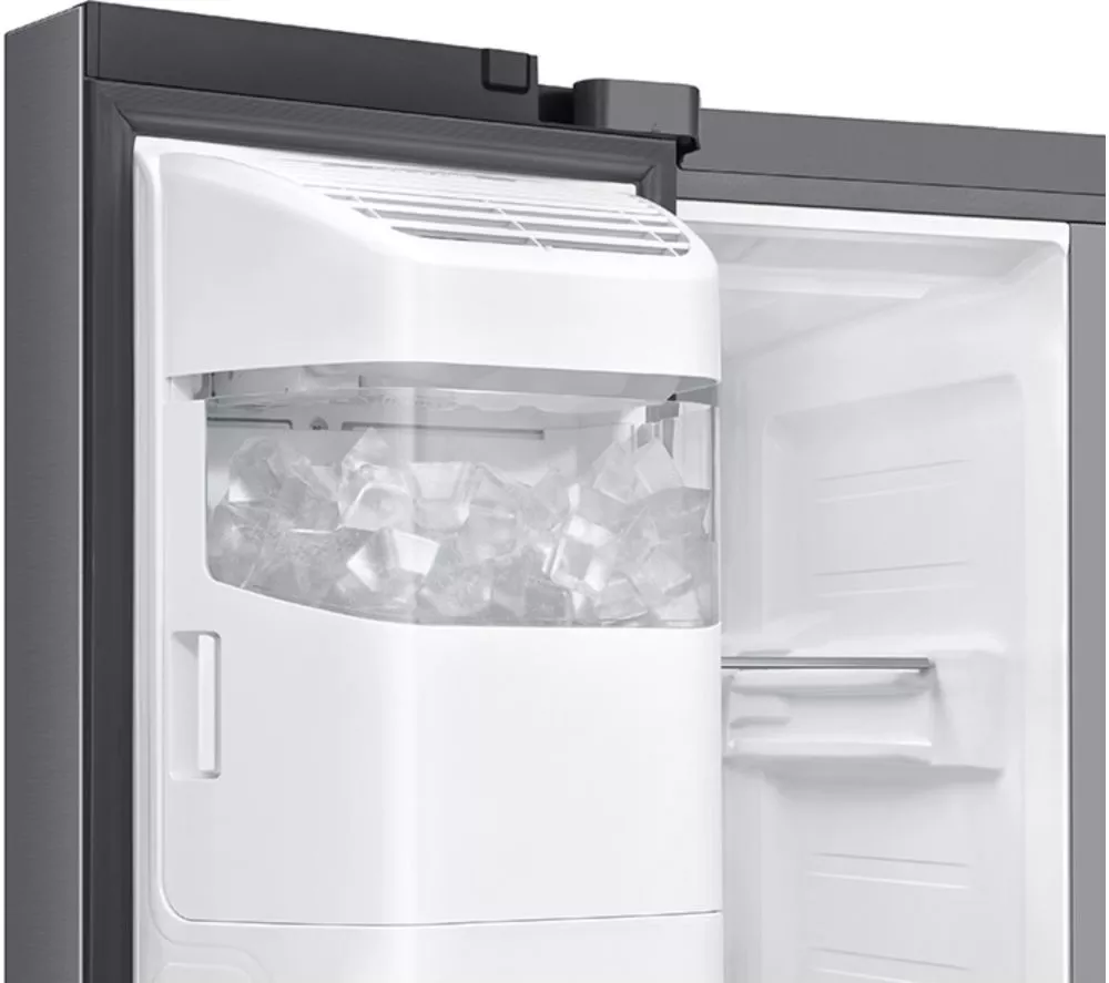 SAMSUNG Bespoke AI Series 7 SpaceMax RS70F66KCTEU American-Style Fridge Freezer - Silver
