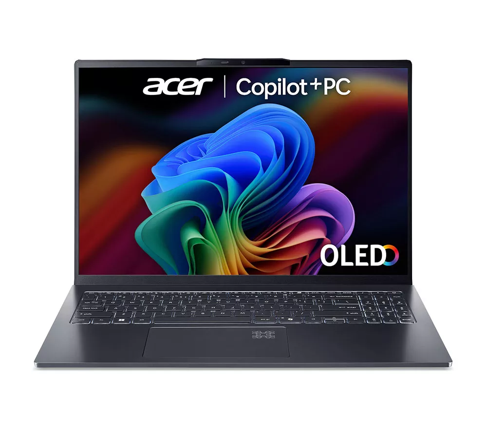ACER Swift Go 16 OLED 16" Laptop, Copilot+ PC - AMD Ryzen AI 7, 1 TB SSD, Grey