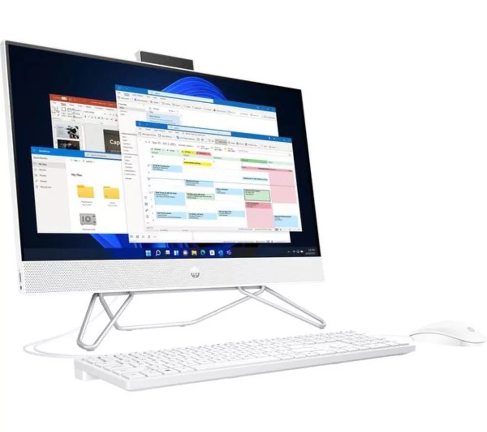 HP 24-cb1002na 23.8" Refurbished All-in-One PC - Intel® Core™ i5, 512 GB SSD, White (Excellent Condition)