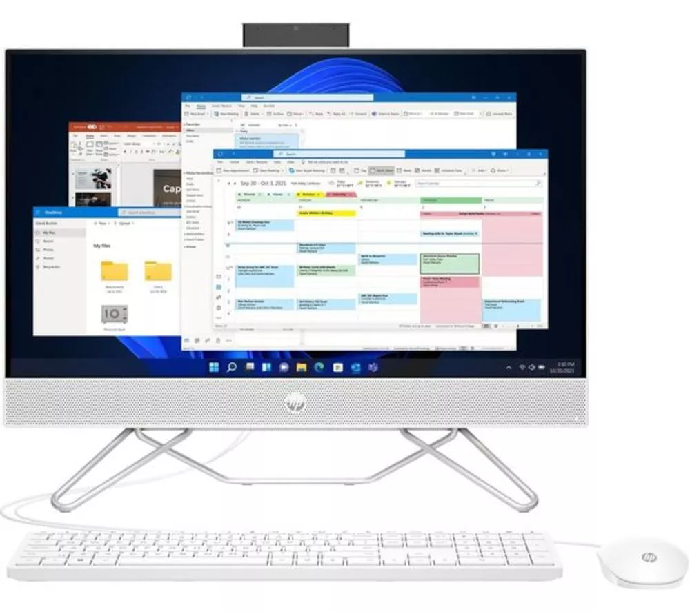 HP 24-cb1002na 23.8" Refurbished All-in-One PC - Intel® Core™ i5, 512 GB SSD, White (Excellent Condition) - Image 2