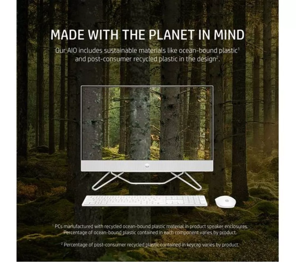 HP 24-cb1002na 23.8" Refurbished All-in-One PC - Intel® Core™ i5, 512 GB SSD, White (Excellent Condition) - Image 6