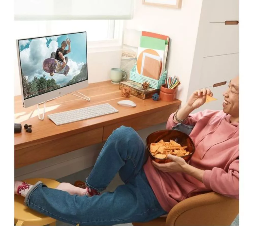 HP 24-cb1002na 23.8" Refurbished All-in-One PC - Intel® Core™ i5, 512 GB SSD, White (Excellent Condition) - Image 8