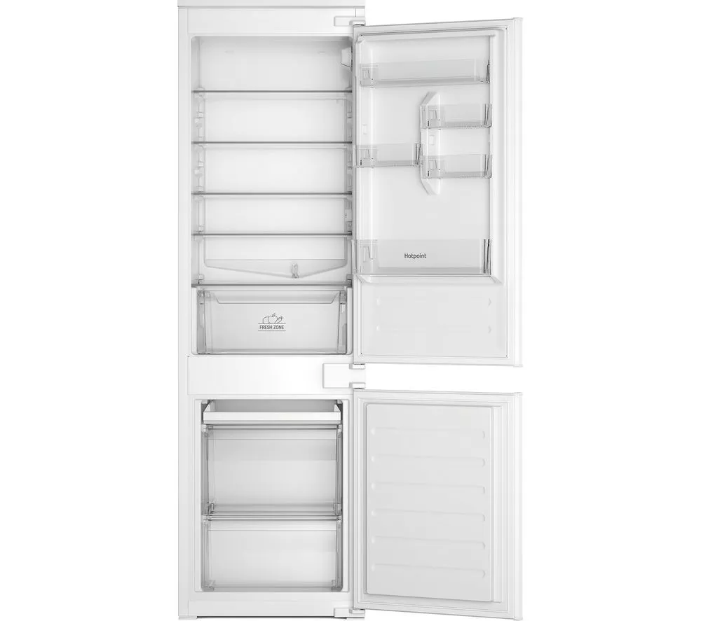 HOTPOINT Low Frost HTC18D011A1 Integrated 70/30 Fridge Freezer - Sliding Hinge - Image 2