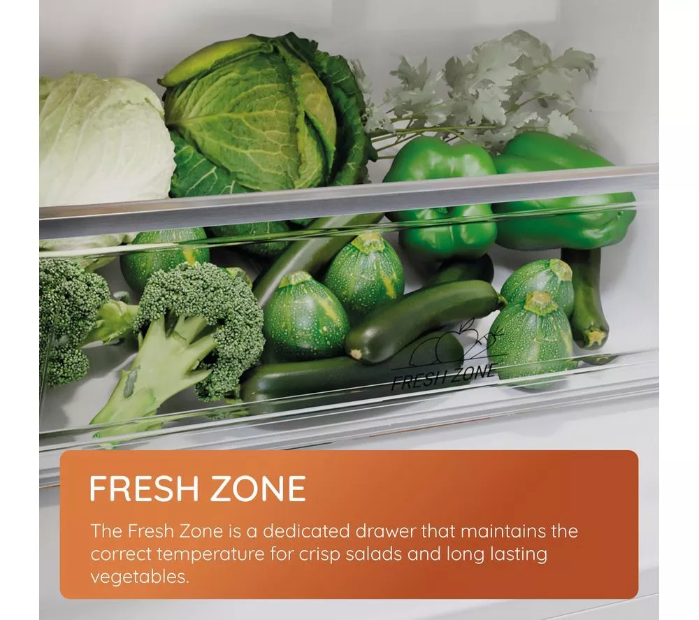 HOTPOINT Low Frost HTC18D011A1 Integrated 70/30 Fridge Freezer - Sliding Hinge - Image 4