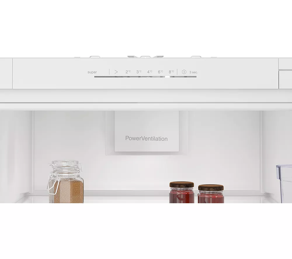 NEFF N30 KI1811SE0G Integrated Tall Fridge - Sliding Hinge - Image 2