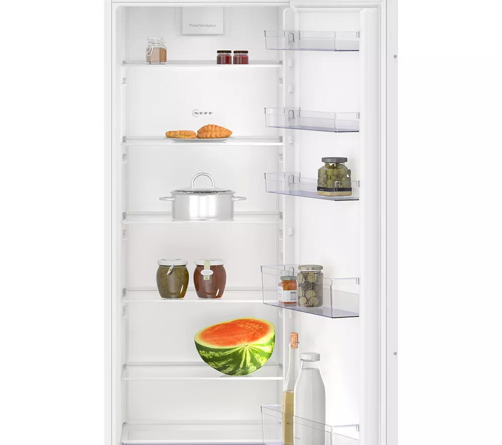 NEFF N30 KI1811SE0G Integrated Tall Fridge - Sliding Hinge - Image 3