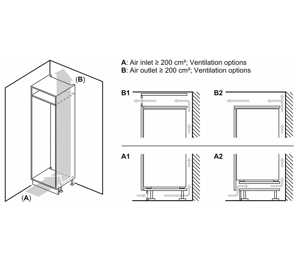 NEFF N30 KI1811SE0G Integrated Tall Fridge - Sliding Hinge - Image 8