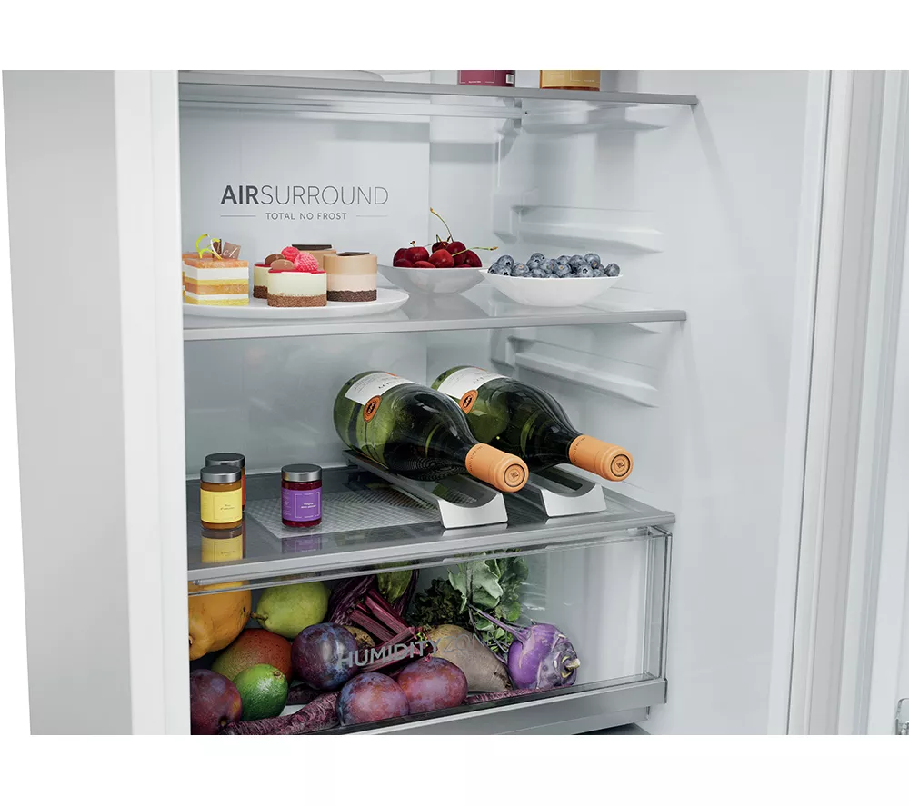 HAIER HBQW5518EK-UK Integrated Smart 70/30 Fridge Freezer - Sliding Hinge