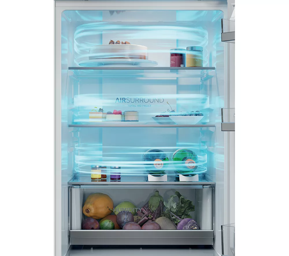 HAIER HBQW5518EK-UK Integrated Smart 70/30 Fridge Freezer - Sliding Hinge