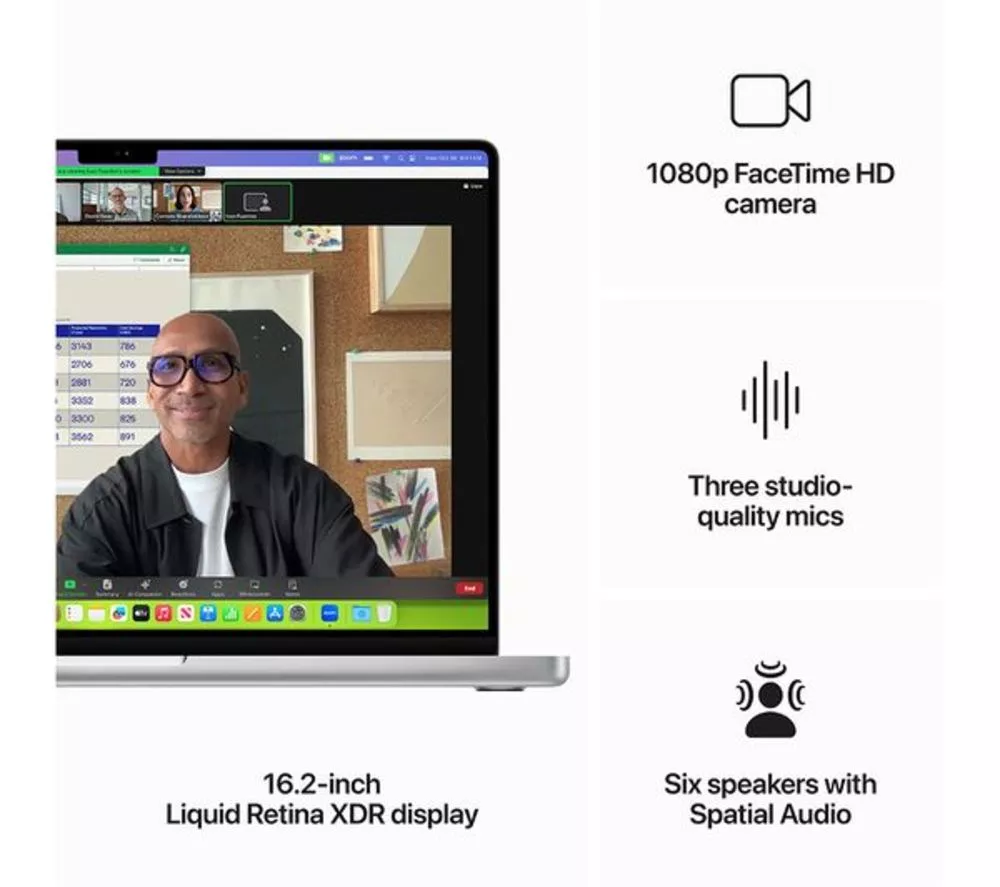 APPLE Refurbished MacBook Pro 14" (2023) - M3, 1 TB SSD, Silver (Excellent Condition) - Image 4