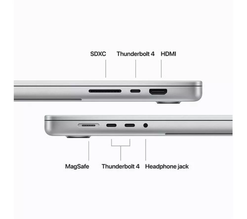 APPLE Refurbished MacBook Pro 14" (2023) - M3, 1 TB SSD, Silver (Excellent Condition) - Image 5