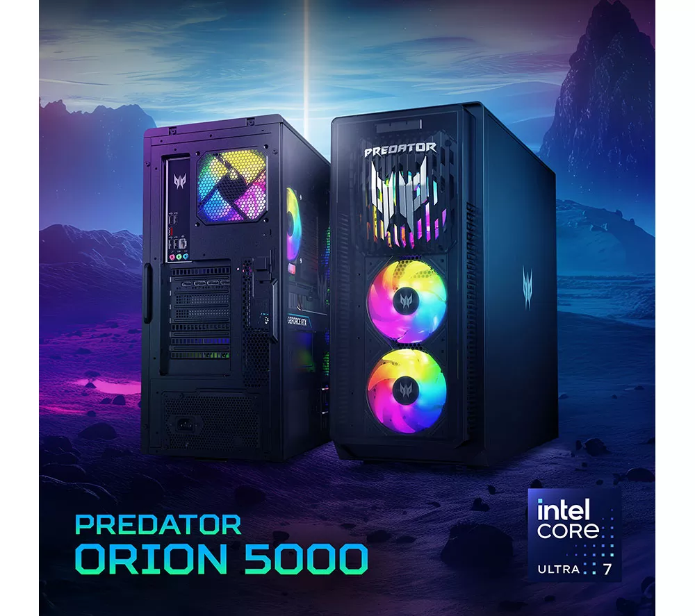 ACER Predator Orion 5000 PO5-660 Gaming PC - Intel® Core™ Ultra 7, RTX 5070, 2 TB SSD
