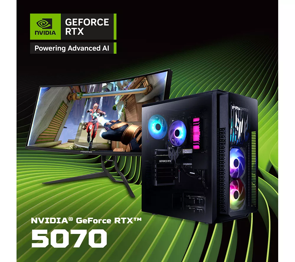 ACER Predator Orion 5000 PO5-660 Gaming PC - Intel® Core™ Ultra 7, RTX 5070, 2 TB SSD