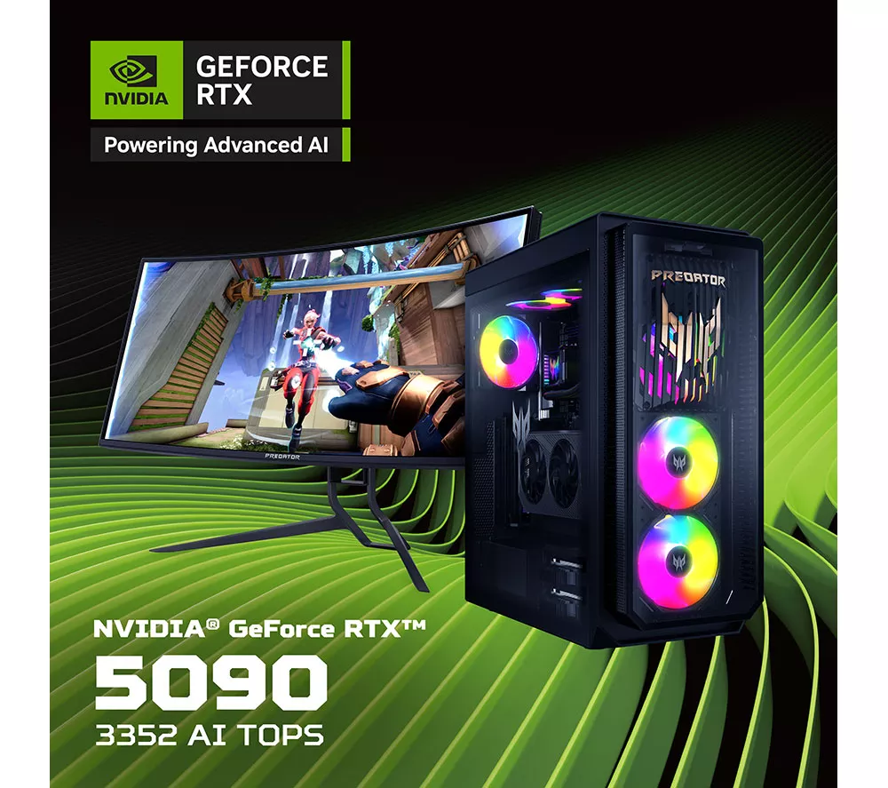 ACER Predator Orion 7000 PO7-660 Gaming PC - Intel® Core™ Ultra 7, RTX 5080, 2 TB SSD